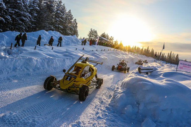 Racing Vehicles in the Winter Olympics