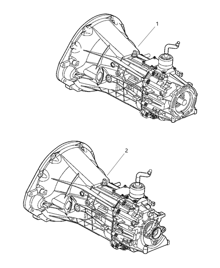 Dodge Dakota transmission interchange guide